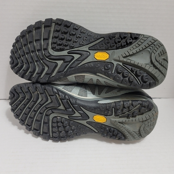 Merrell Siren Edge Trail Running Tennis Shoes 7.5 Gray Lace Up - Picture 7 of 8